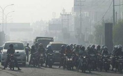 Kabut Asap Ganggu Penerbangan di Sumut