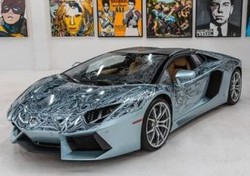 Lamborghini Aventador Dicorat-coret Harganya Rp 9,1 Miliar