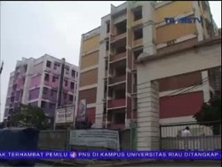 Puluhan Unit Rusun Pinus Elok Disegel