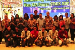 BCA Luncurkan Cobranding Flazz dengan STMIK MDP Palembang