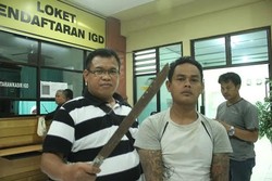 Penjahat Ini Tak Kesakitan Meski Kakinya Tertembus Peluru