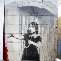 Mural Banksy Senilai Rp 20 Milliar Dicuri Pria Tak Dikenal