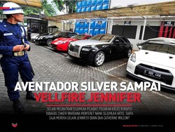 Aventador Silver sampai Vellfire Jennifer