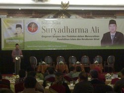 Rekam Jejak Pemikiran Suryadharma Ali dalam Sebuah Buku