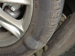 Kenapa Ban Tiba-tiba Jadi Bunting?