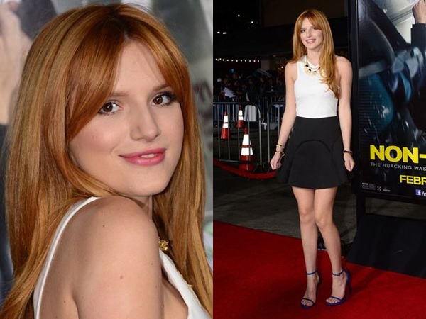 Hitam Putih Bella Thorne di Red Carpet