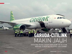 Garuda-Citilink Makin Jauh