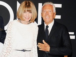 Tak Hadiri Undangan, Anna Wintour Buat Giorgio Armani Kesal