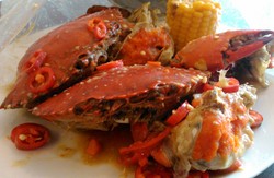 Muntah dan Diare Gara-gara Makan Kepiting di Resto Seafood