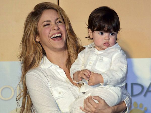 Lucunya Anak Shakira dan Gerard Pique