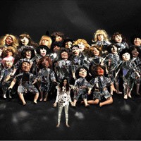 Wajah Seleb Dunia Dalam Pecahan Kaca