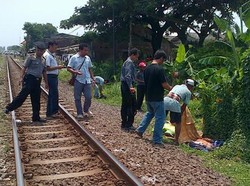 Sakit Sejak Lama, Sarno Membiarkan Tubuhnya Ditabrak Kereta Api