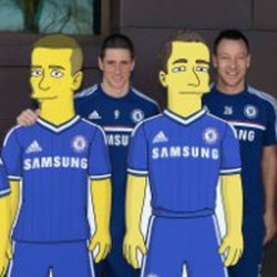 Kala John Terry dkk. Hadir dalam Wujud Simpsons