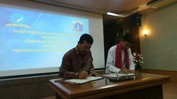 Jokowi-Kepala Lembaga Sandi Negara Teken MoU untuk Lindungi Data