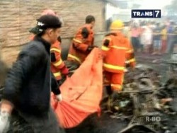 Ruko Terbakar, 7 Orang Tewas