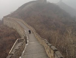 Mulut Berasap di Tembok Besar China