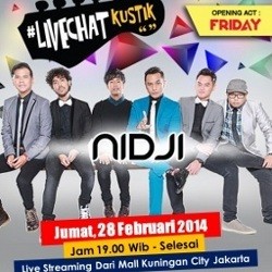 Yuk, Saksikan LIVECHATkustik Bareng Nidji Malam Ini