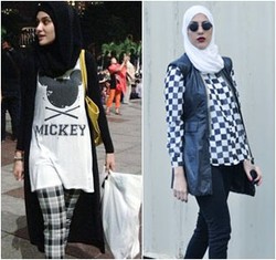 Hijab Style: Tips Padu-padan Busana Monokrom yang Stylish