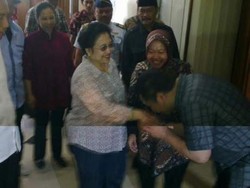 Mega Bicara Soal Isu Penolakan Risma dan Blusukan Bareng Jokowi