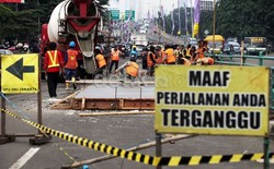 Dinas PU DKI: Jumlah Jalan Berlubang di Jakarta Tinggal 235 Titik