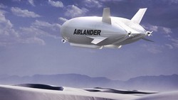 Ini Dia The Airlander, Kapal Udara Terpanjang di Dunia