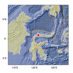 Gempa 4,4 SR Guncang Tolitoli Sulawesi Tengah