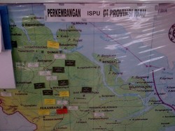 Terdampak Kabut Asap, Berikut Peta Buruknya Kualitas Udara di Riau