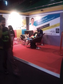 Ada Stan Anis Matta untuk Presiden di Islamic Book Fair di Senayan