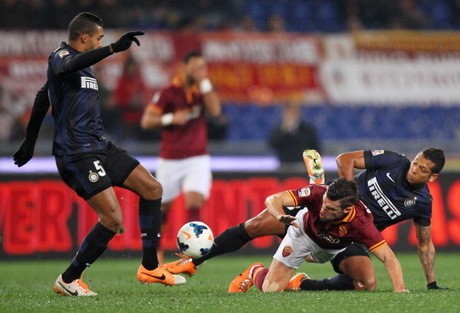 Roma vs Inter Berakhir Imbang Tanpa Gol