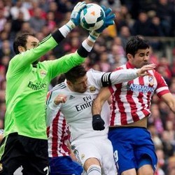 Seru, Atletico vs Madrid Berimbang 2-2