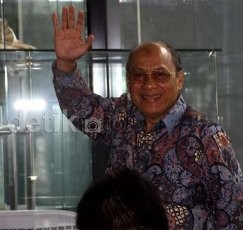 Eks Ketua Komisi X DPR Mahyudin Dicecar Soal Anggaran Hambalang