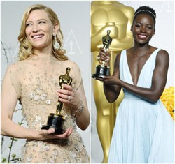 Foto: Transformasi Wajah Para Pemenang Oscar Saat di Film & Karpet Merah 2014