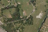 Simbol Unik di Google Earth