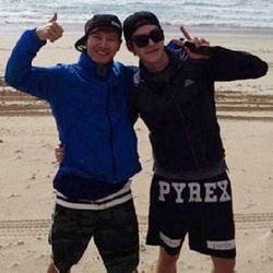 Rain dan Kim Woo Bin Seru-seruan Bareng Running Man di Australia