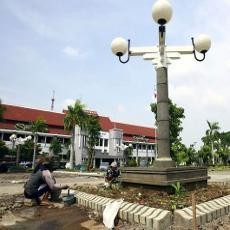 Rp 3,1 M untuk Percantik Taman Surya di Balai Kota Surabaya