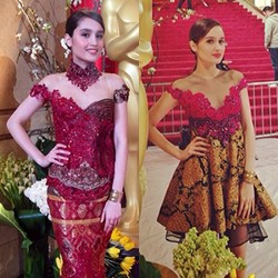 Gaya Cinta Laura di Red Carpet Oscar 2014, Fab or Fail?