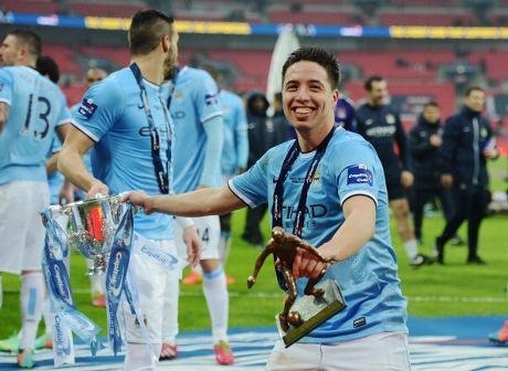 Nasri Akhirnya Juara di Wembley
