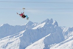 Flying Fox Paling Gila Sedunia, di Ketinggian 3.230 Mdpl