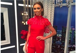 Jumpsuit Karya Sebastian Gunawan Dipakai Presenter E! Giuliana Rancic