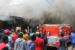 Rumah Boaz Solossa di Papua Terbakar