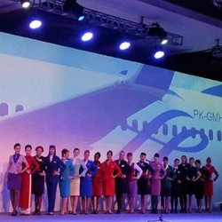 Pramugari Cantik 20 Maskapai Ramaikan Peresmian Garuda Masuk SkyTeam