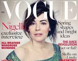 Jadi Sampul Vogue, Chef Nigella Lawson Foto Nyaris Tanpa Make-up