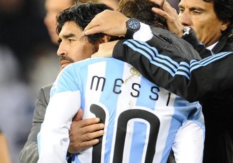 Maradona Nilai Piala Dunia 2014 Akan Menguji Karakter Messi