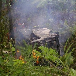Bus Terjun ke Jurang Sedalam 20 Meter di Sulsel, 11 Penumpang Tewas Terbakar