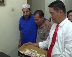 Total 76 Kapsul Heroin Ditelan WN Pakistan di Medan