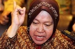 Ditanya Slank Soal Cawapres, Risma: Warga Surabaya Masih Senang Saya