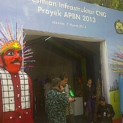 Peresmian SPBG dan Jaringan Gas Pertamina di Lebak Bulus Mendadak Bubar
