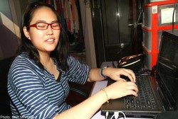 Kisah Amanda Chong, Tidak Menyerah Meski Tak Bisa Melihat