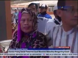 Nur Jannah, Penggunting Kiswah Tiba di Tanah Air