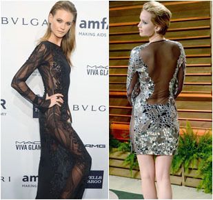 Foto: Tren Berbusana Tanpa Underwear di Karpet Merah